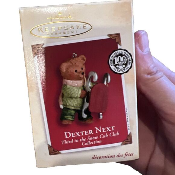 Set of 5 Snow Cub Club Hallmark Ornaments | 2002 | Full Set NEW IN BOXES Holiday - Picture 5 of 6